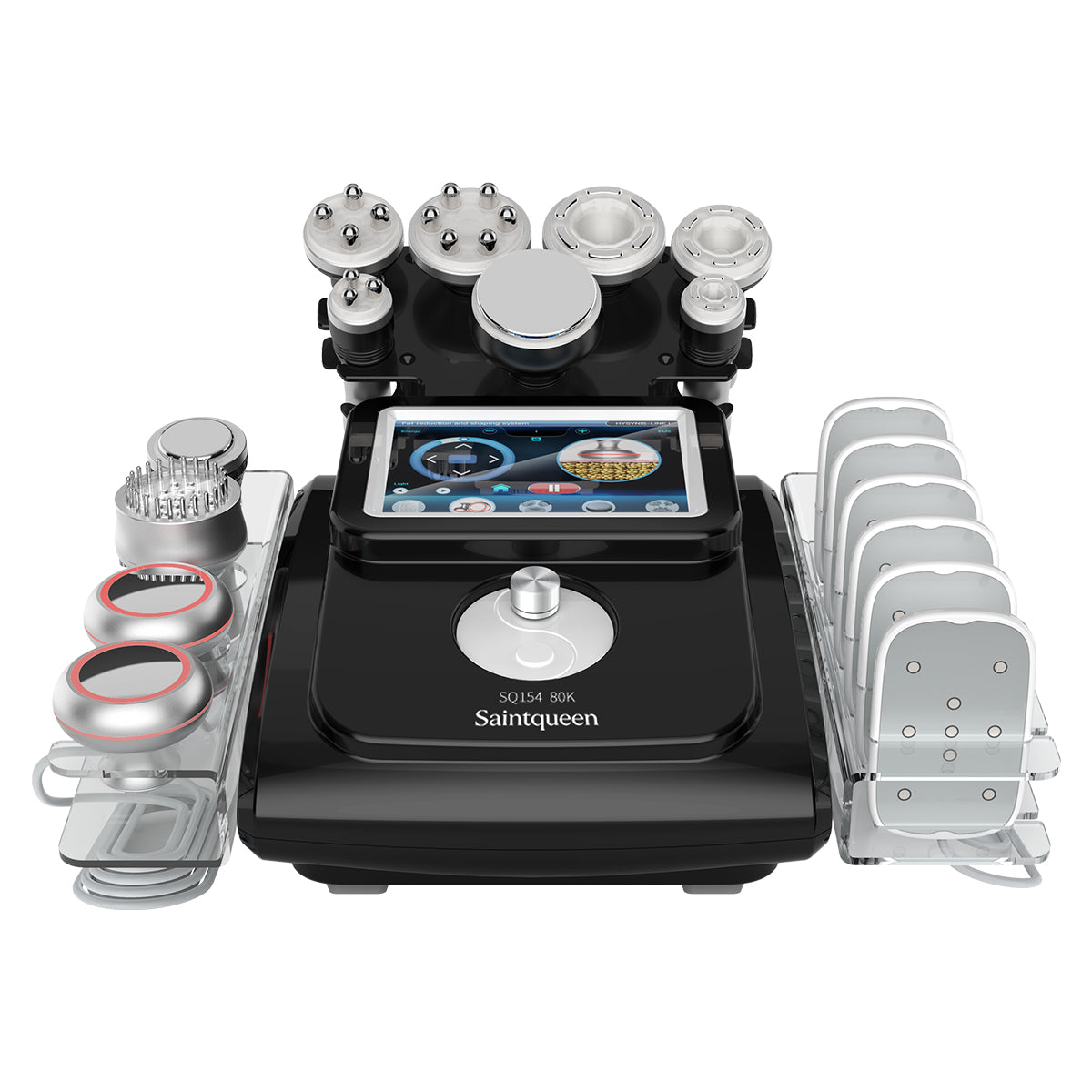 SQ154C Max: dispositivo 11 in 1 con cavitazione 80K, radiofrequenza, massaggio a vuoto, laser