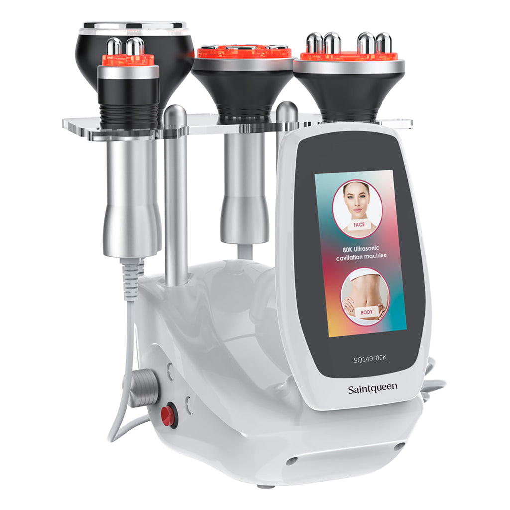 SQ149 Basic: dispositivo 4 in 1 con cavitazione 80K, radiofrequenza, massaggio a vuoto