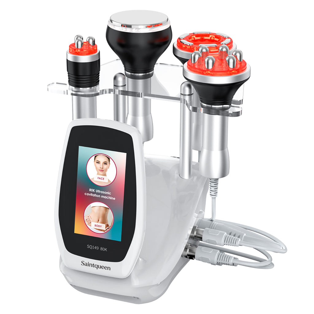 SQ149 Basic: dispositivo 4 in 1 con cavitazione 80K, radiofrequenza, massaggio a vuoto