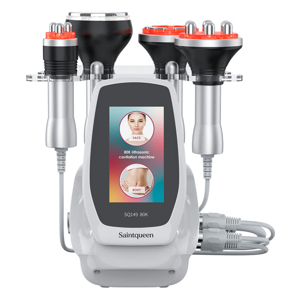 SQ149 Basic: dispositivo 4 in 1 con cavitazione 80K, radiofrequenza, massaggio a vuoto