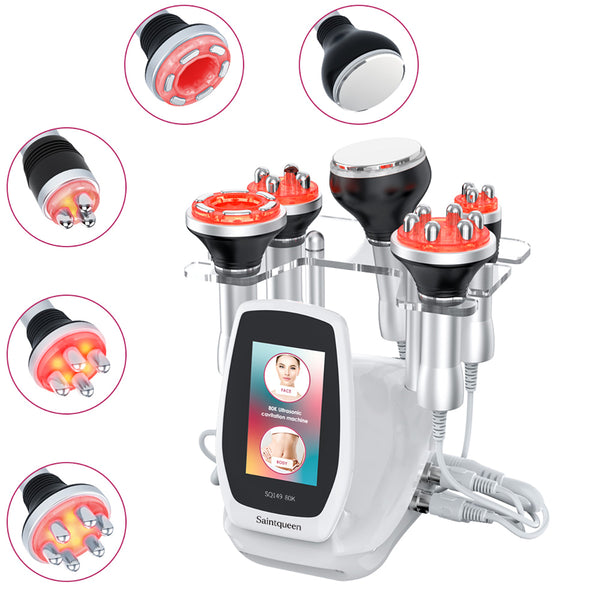 SQ149 Pro: dispositivo 5 in 1 con cavitazione 80K, radiofrequenza, massaggio a vuoto