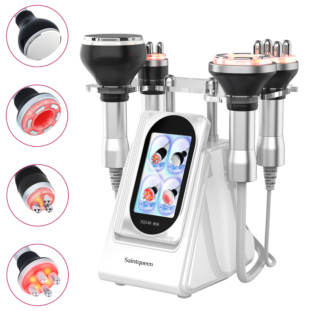 SQ148A Basic: dispositivo 4 in 1 con cavitazione 80K, radiofrequenza, massaggio a vuoto