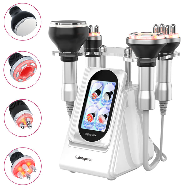 SQ148A Basic: dispositivo 4 in 1 con cavitazione 80K, radiofrequenza, massaggio a vuoto