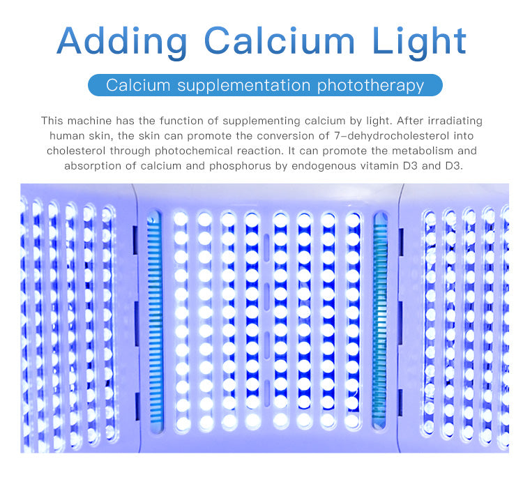 SQ2: dispositivo LED per viso e corpo con 264 LED e 7 colori