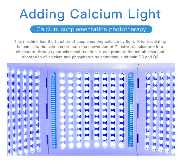 SQ2: dispositivo LED per viso e corpo con 264 LED e 7 colori