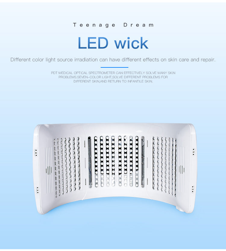 SQ2: dispositivo LED per viso e corpo con 264 LED e 7 colori