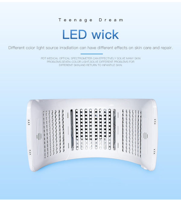 SQ2: dispositivo LED per viso e corpo con 264 LED e 7 colori
