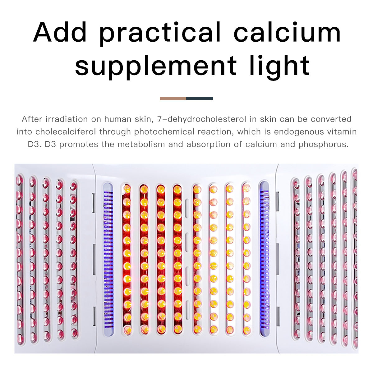 SQ2: dispositivo LED per viso e corpo con 264 LED e 7 colori