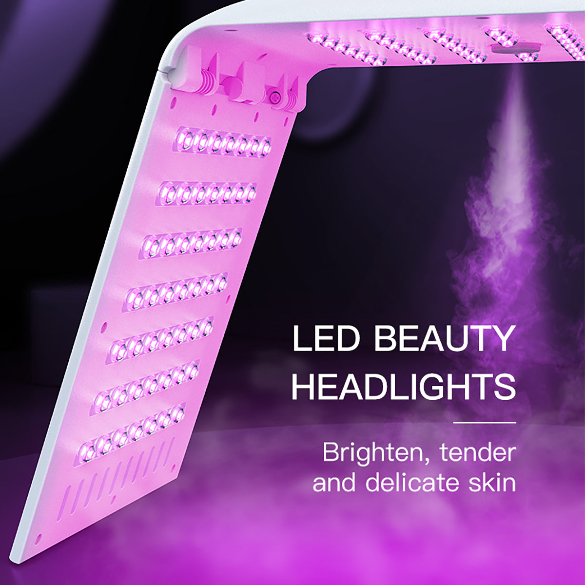 SQ122: pannello LED per il viso con 135 LED e 8 colori