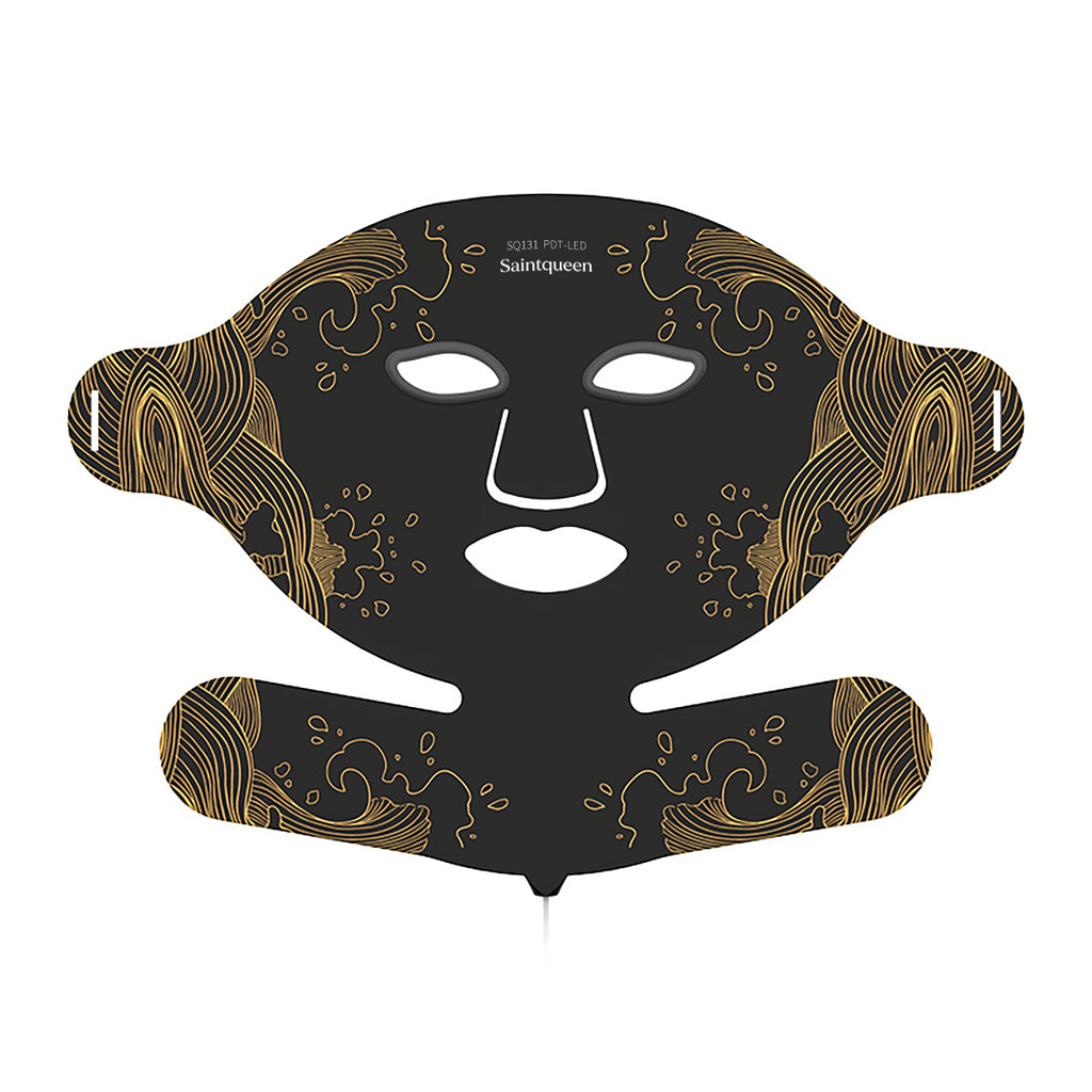 SQ131 Maschera viso LED in silicone flessibile, 156 LED e 8 modalità