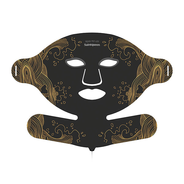 SQ131 Maschera viso LED in silicone flessibile, 156 LED e 8 modalità
