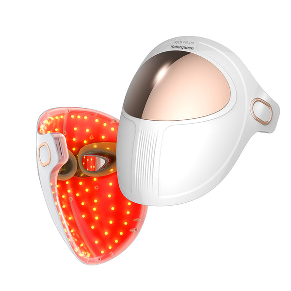 SQ135 Maschera viso LED senza fili con 8 modalità