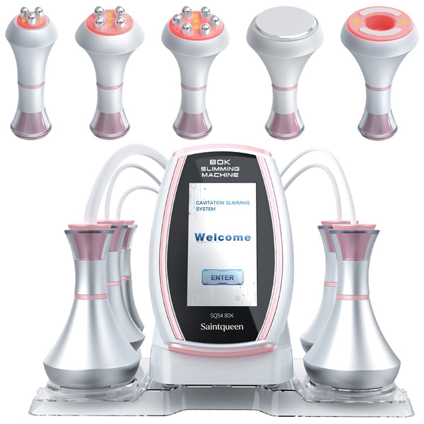 SQ54 Pro: dispositivo 5 in 1 con cavitazione 80K, radiofrequenza, massaggio a vuoto