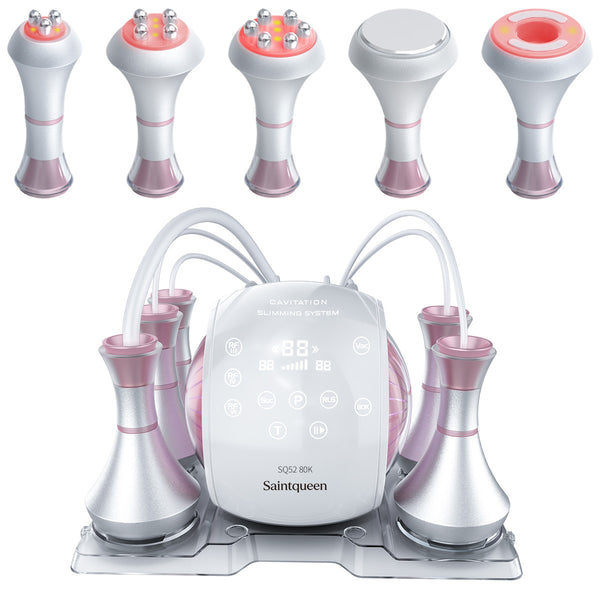SQ52 Pro: dispositivo 5 in 1 con cavitazione 80K, radiofrequenza, massaggio a vuoto