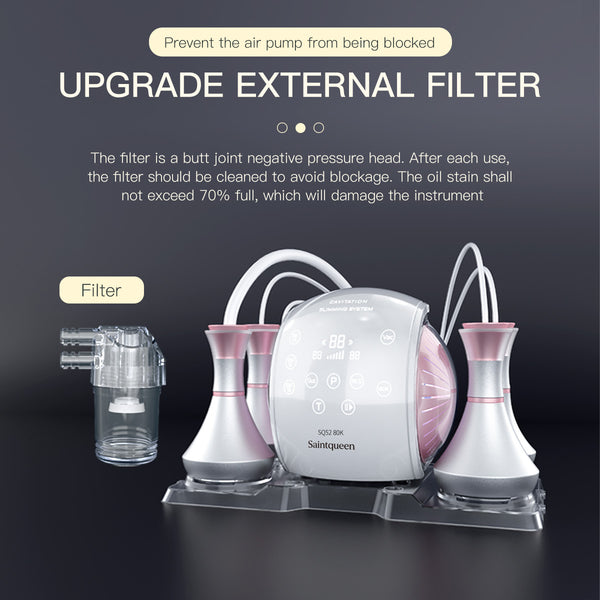 SQ52 Pro: dispositivo 5 in 1 con cavitazione 80K, radiofrequenza, massaggio a vuoto