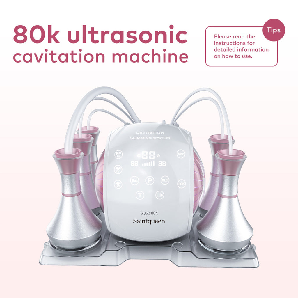 SQ52 Pro: dispositivo 5 in 1 con cavitazione 80K, radiofrequenza, massaggio a vuoto