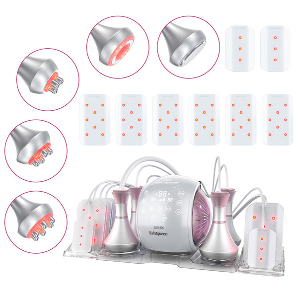 SQ52 Pro: dispositivo 6 in 1 con cavitazione 80K, radiofrequenza, massaggio a vuoto, laser