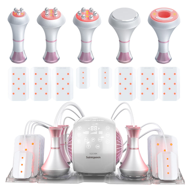 SQ52 Pro: dispositivo 6 in 1 con cavitazione 80K, radiofrequenza, massaggio a vuoto, laser