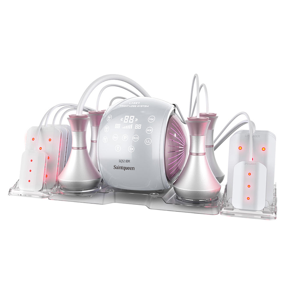 SQ52 Pro: dispositivo 6 in 1 con cavitazione 80K, radiofrequenza, massaggio a vuoto, laser