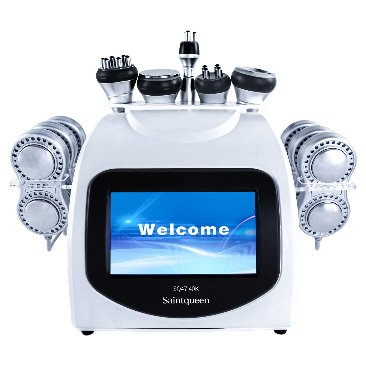 SQ47B Pro: dispositivo 6 in 1 con cavitazione 40K, radiofrequenza, massaggio a vuoto, laser, EMS Immagine principale del prodotto
