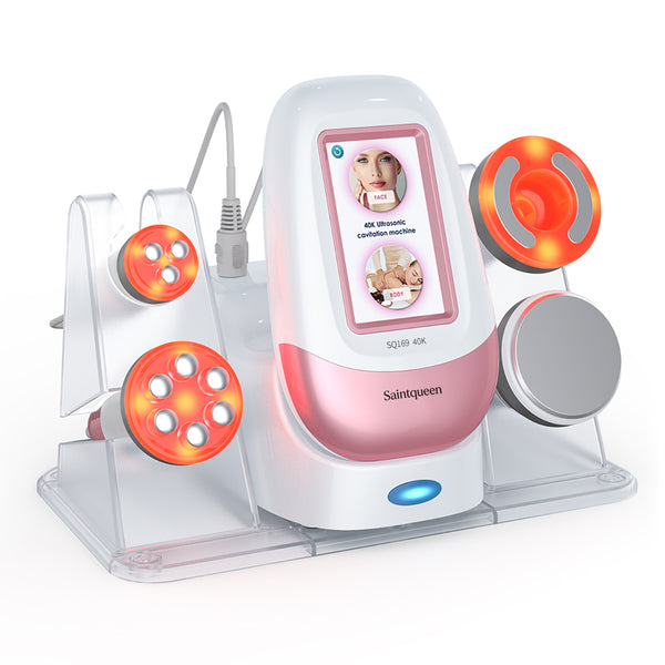 SQ169 Basic: dispositivo 4 in 1 con cavitazione 40K, radiofrequenza, massaggio a vuoto