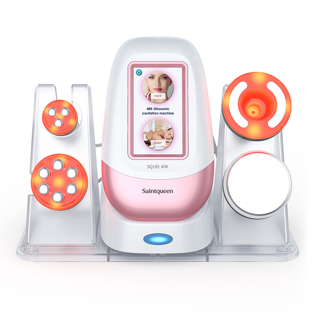 SQ169 Basic: dispositivo 4 in 1 con cavitazione 40K, radiofrequenza, massaggio a vuoto