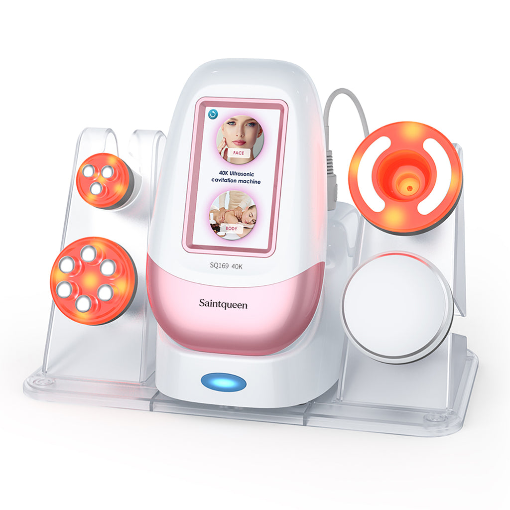SQ169 Basic: dispositivo 4 in 1 con cavitazione 40K, radiofrequenza, massaggio a vuoto