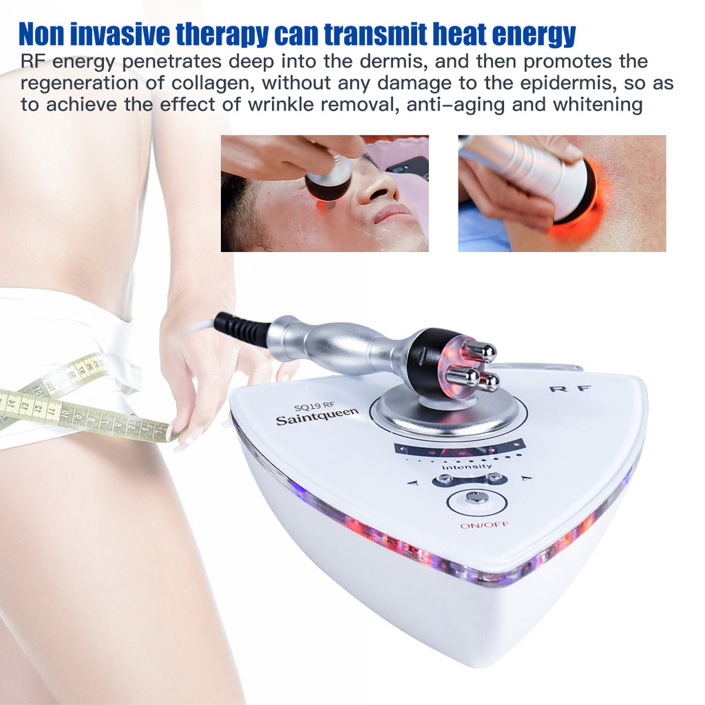 SQ19 Apparecchio RF per viso e corpo con 2 sonde e luce rossa
