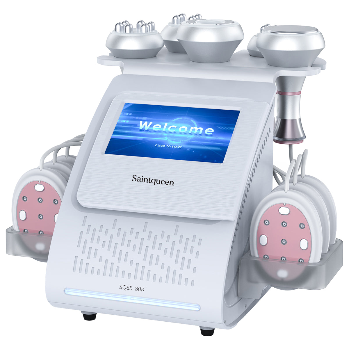 SQ85B Pro: dispositivo 6 in 1 con cavitazione 80K, radiofrequenza, massaggio a vuoto, laser, EMS Immagine principale del prodotto