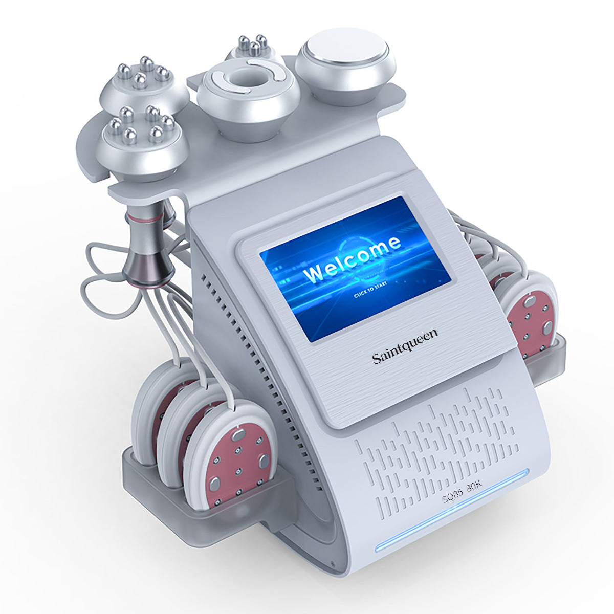 SQ85B Pro: dispositivo 6 in 1 con cavitazione 80K, radiofrequenza, massaggio a vuoto, laser, EMS