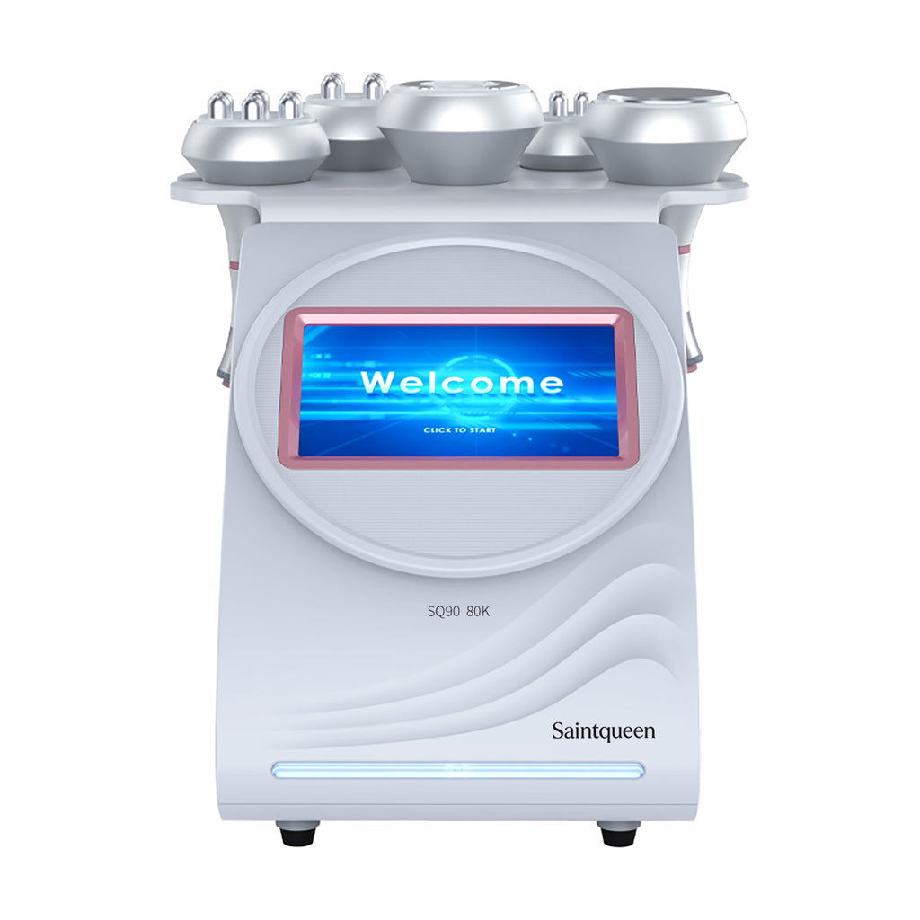 SQ90A Pro: dispositivo 5 in 1 con cavitazione 80K, radiofrequenza, massaggio a vuoto