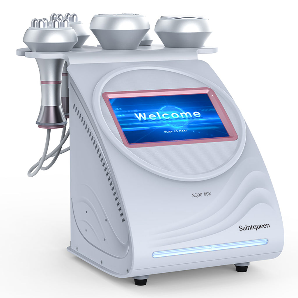 SQ90A Pro: dispositivo 5 in 1 con cavitazione 80K, radiofrequenza, massaggio a vuoto