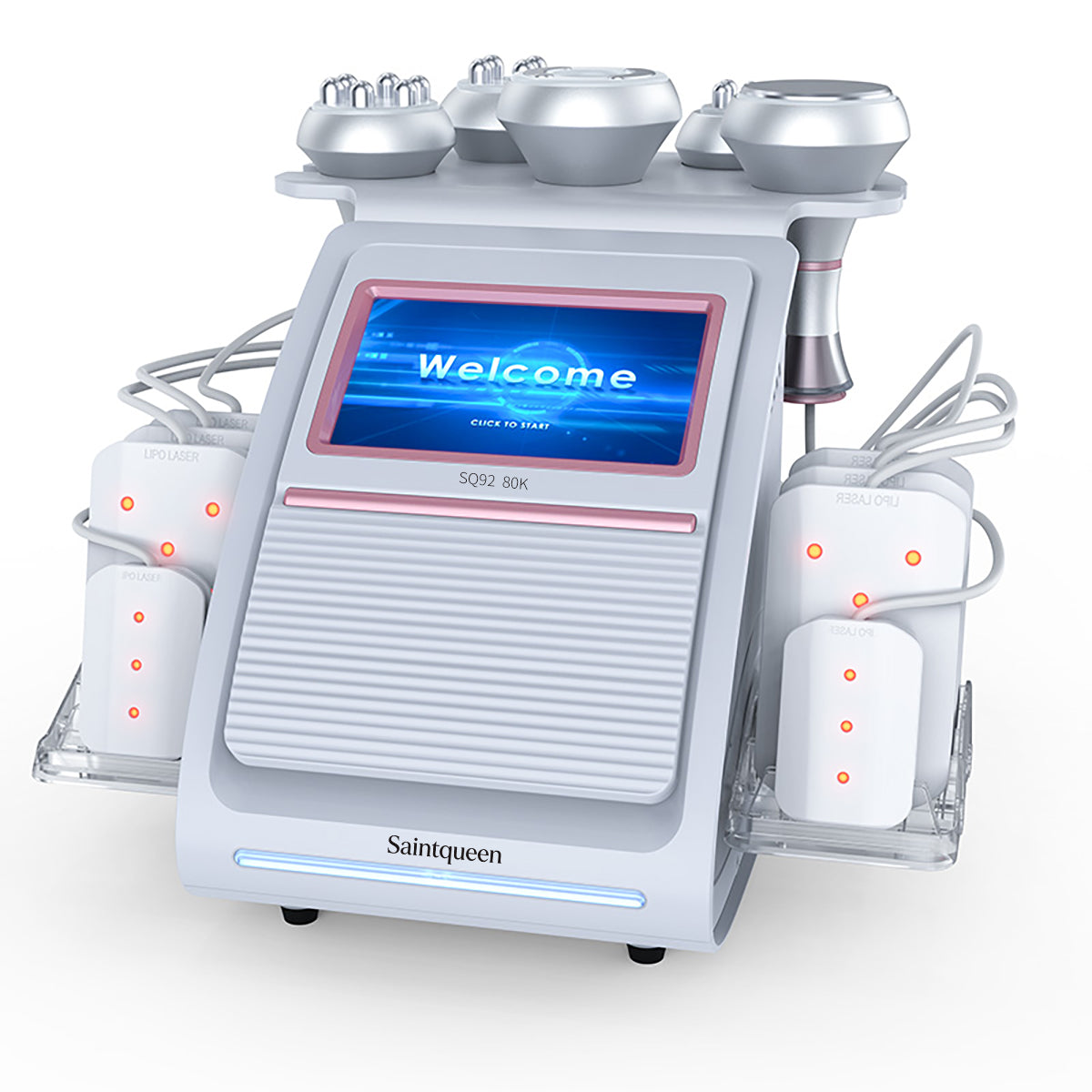 SQ92C Pro: dispositivo 6 in 1 con cavitazione 80K, radiofrequenza, massaggio a vuoto, laser Immagine principale del prodotto