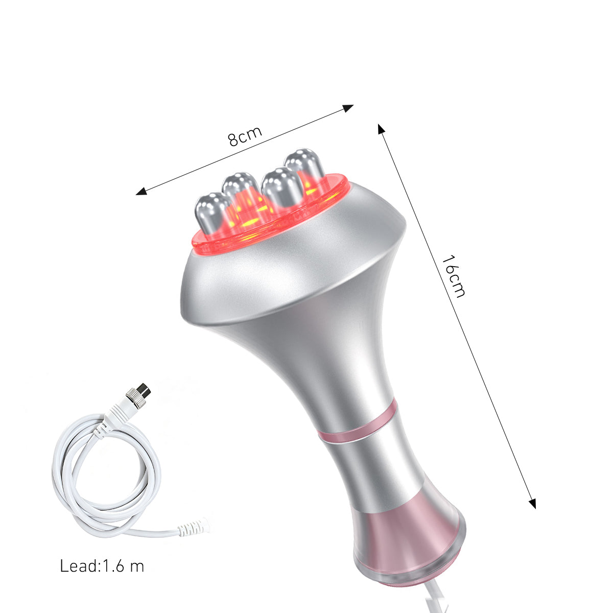 SQ92B Pro: dispositivo 6 in 1 con cavitazione 80K, radiofrequenza, massaggio a vuoto, laser, EMS