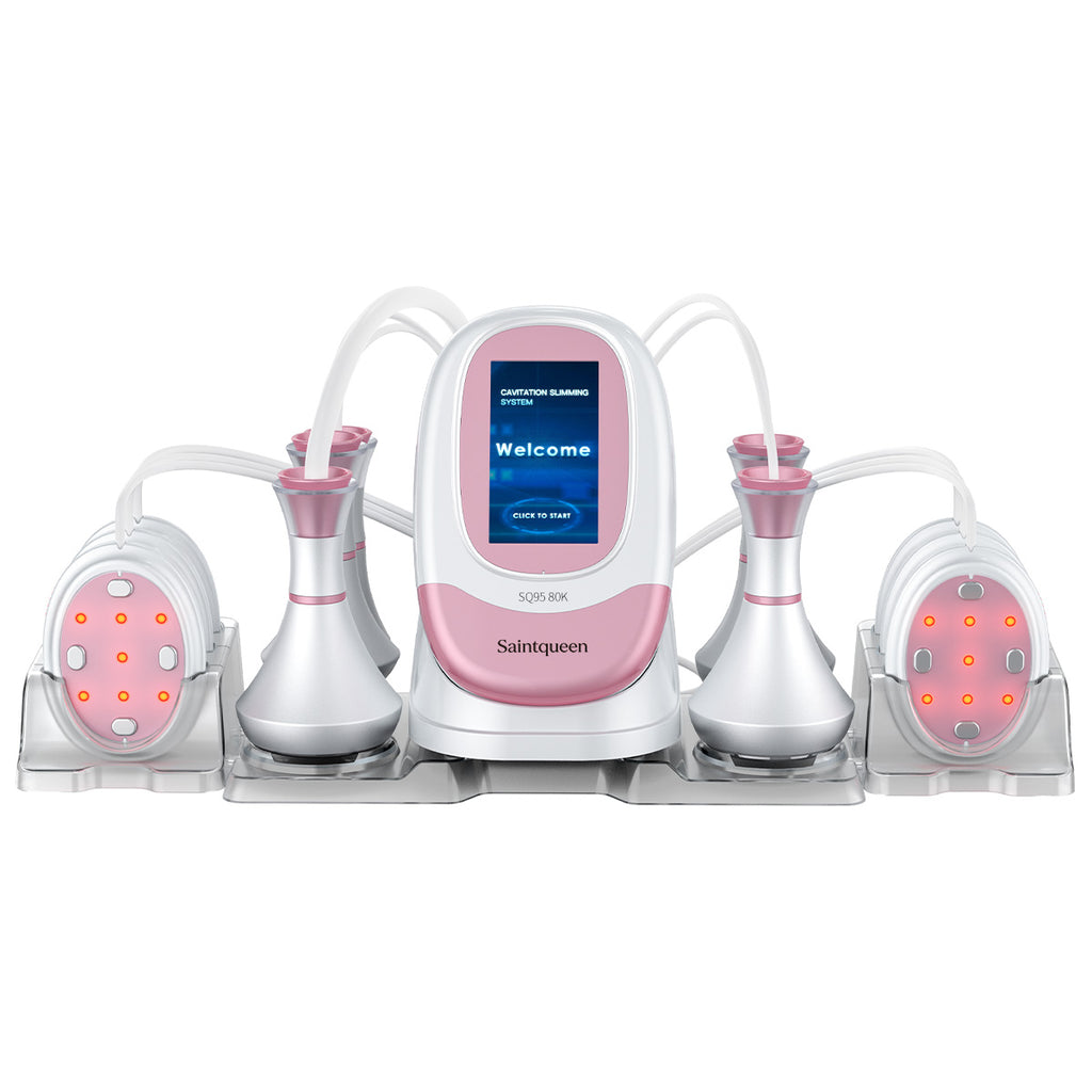 SQ95B Pro: dispositivo 6 in 1 con cavitazione 80K, radiofrequenza, massaggio a vuoto, EMS