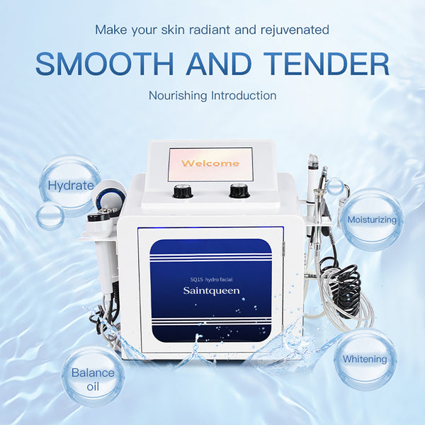 SQ15 Aqua Plus Postazione idrodermica 7 in 1 con touchscreen