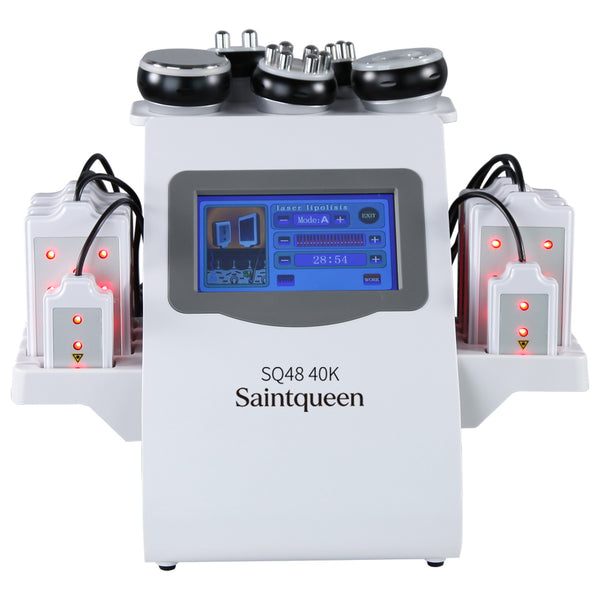 SQ48 Pro Apparecchio 6 in 1 con cavitazione 40K e piastre laser