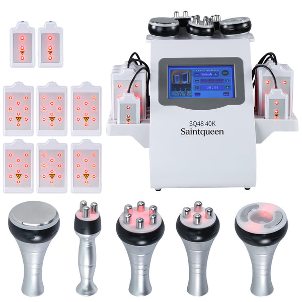 SQ48 Pro Apparecchio 6 in 1 con cavitazione 40K e piastre laser