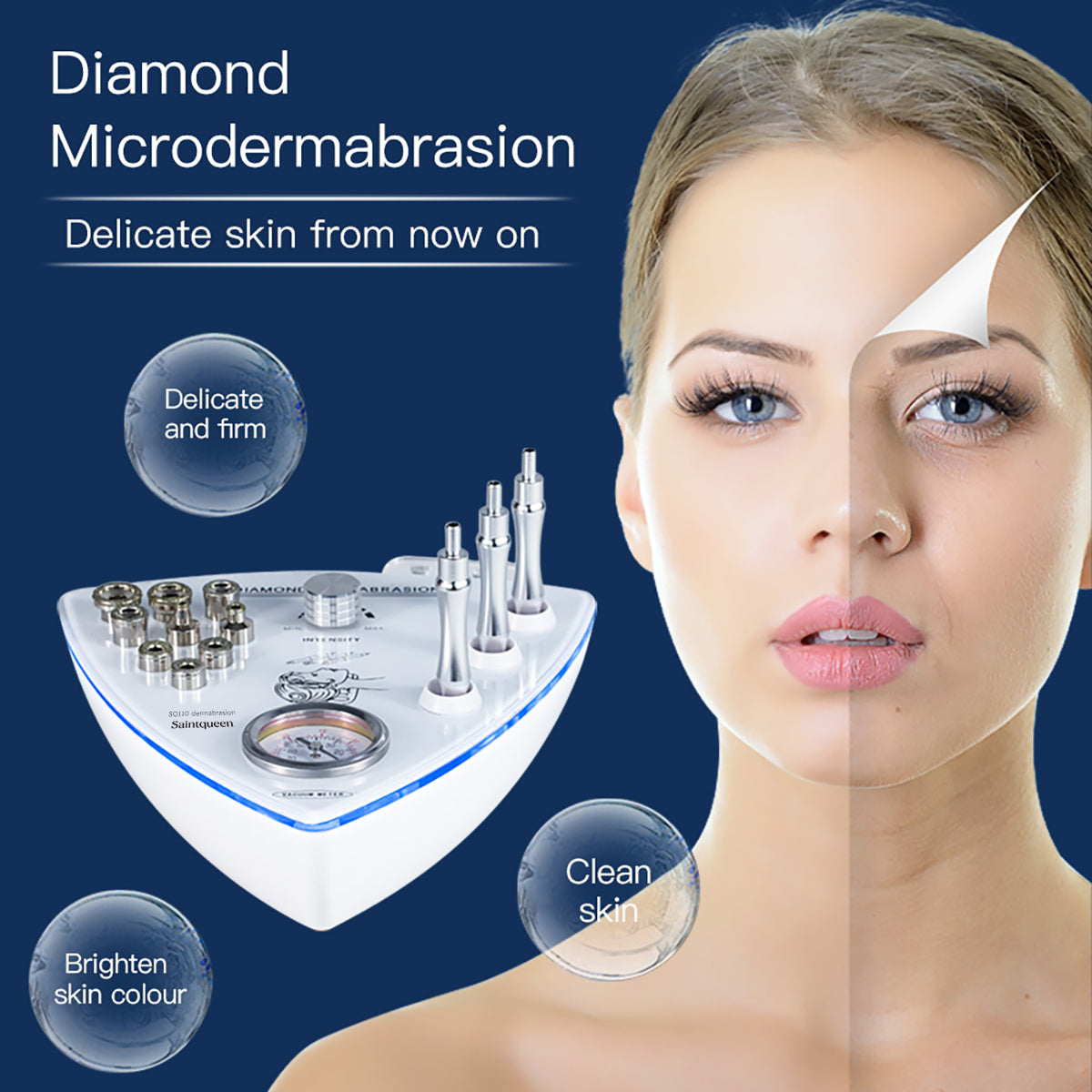 SQ110B Microdermoabrasione diamantata con manometro